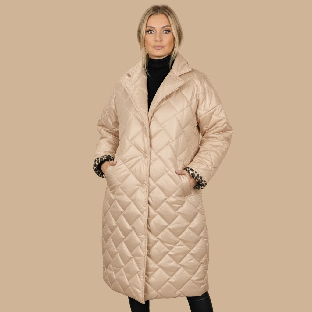 Julia | Elegante gewatteerde jas