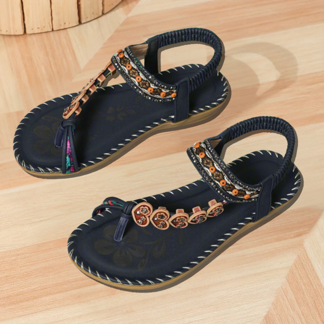 Ibiza-style sandalen