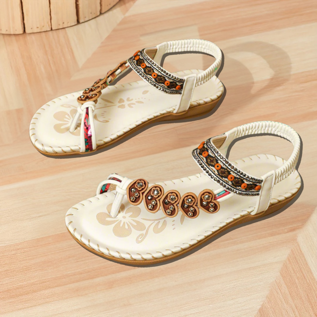 Ibiza-style sandalen
