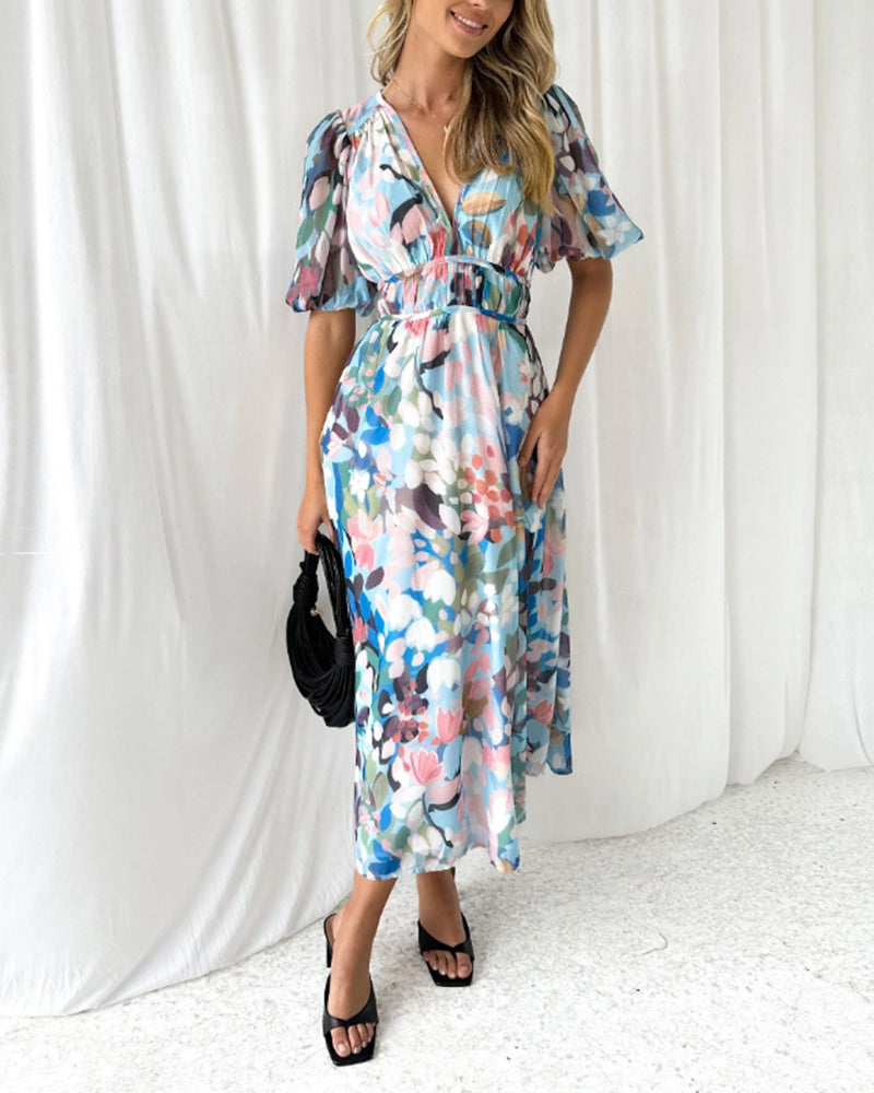 Elvira - Lange boho jurk