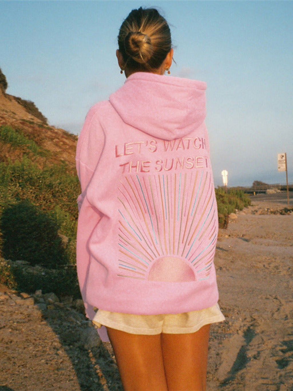 Sunset zachte Hoodie