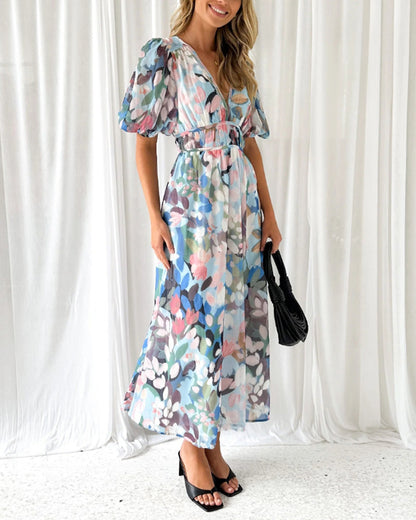 Elvira - Lange boho jurk