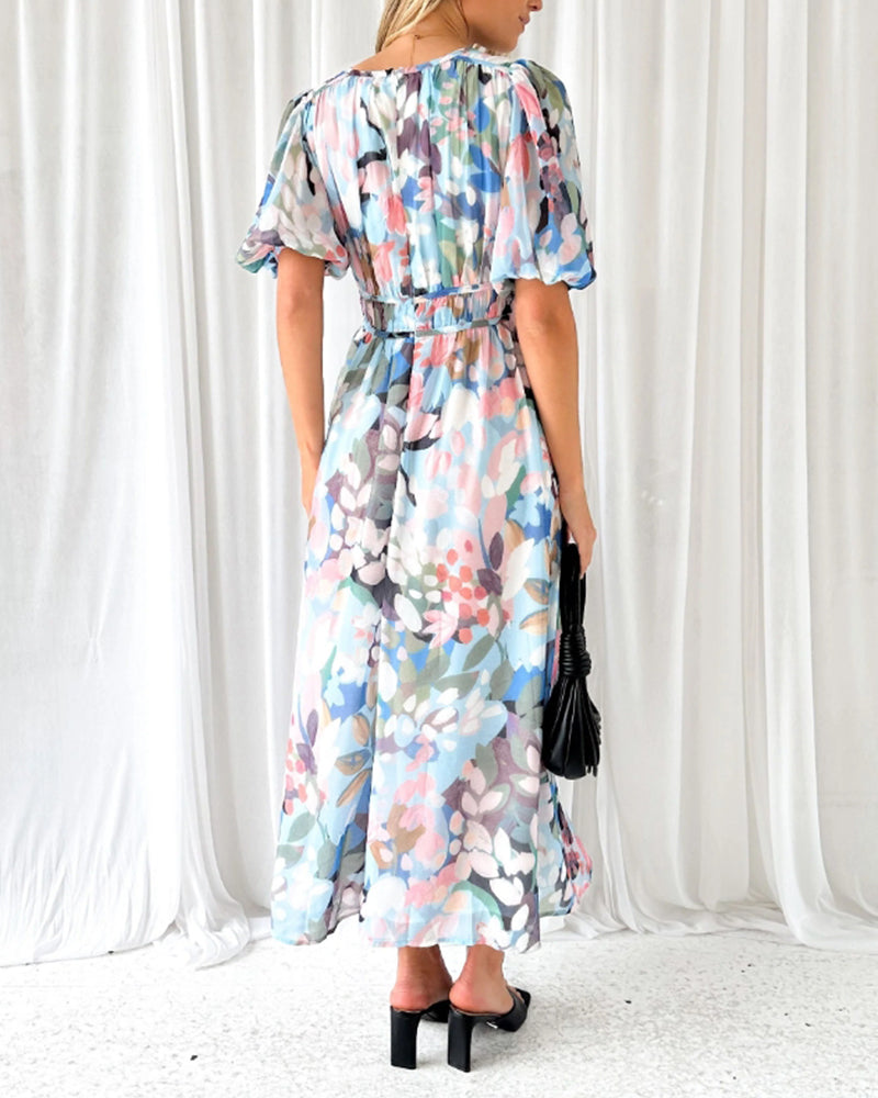Elvira - Lange boho jurk