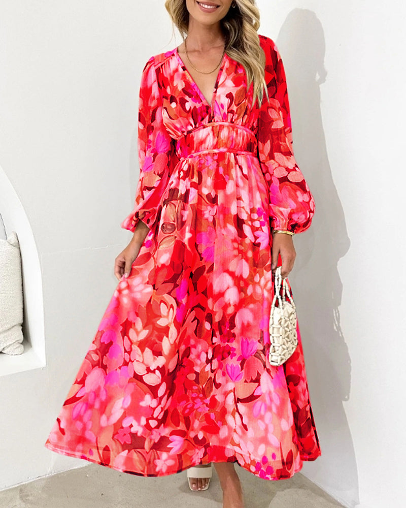 Elvira - Lange boho jurk