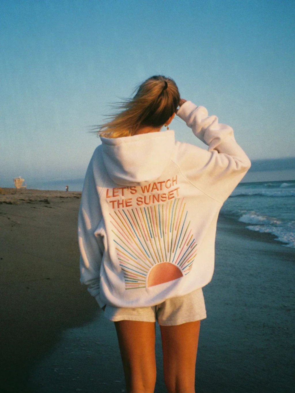 Sunset zachte Hoodie