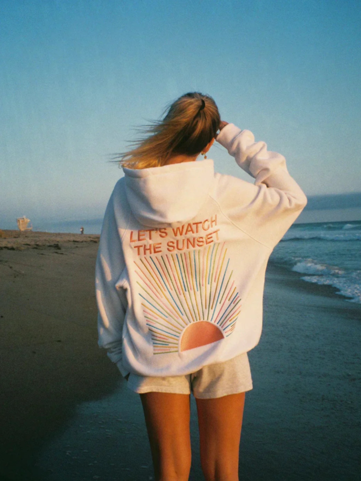 Sunset zachte Hoodie