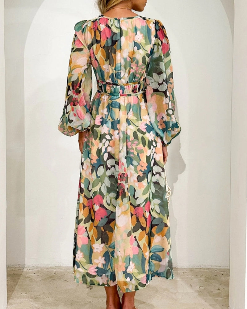 Elvira - Lange boho jurk