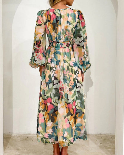 Elvira - Lange boho jurk