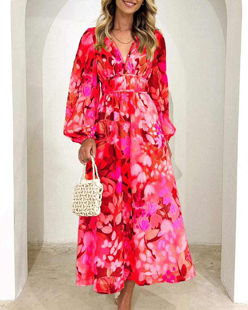 Elvira - Lange boho jurk