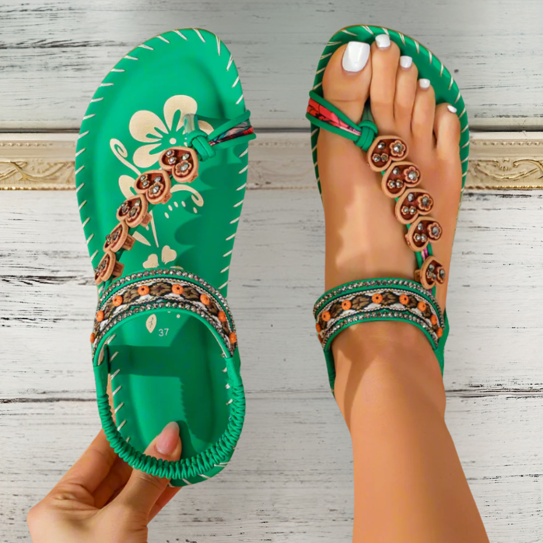 Ibiza-style sandalen