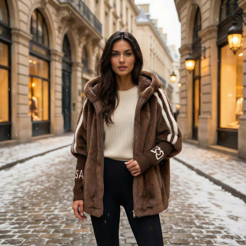 Adelheid | Luxe Oversized Winterjas Voor Dames