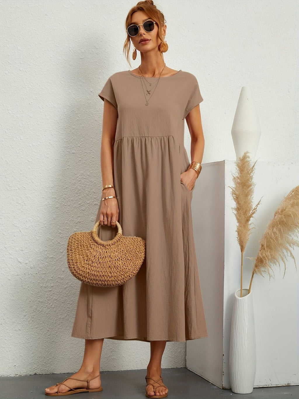 Casual elegante vrouwen jurk