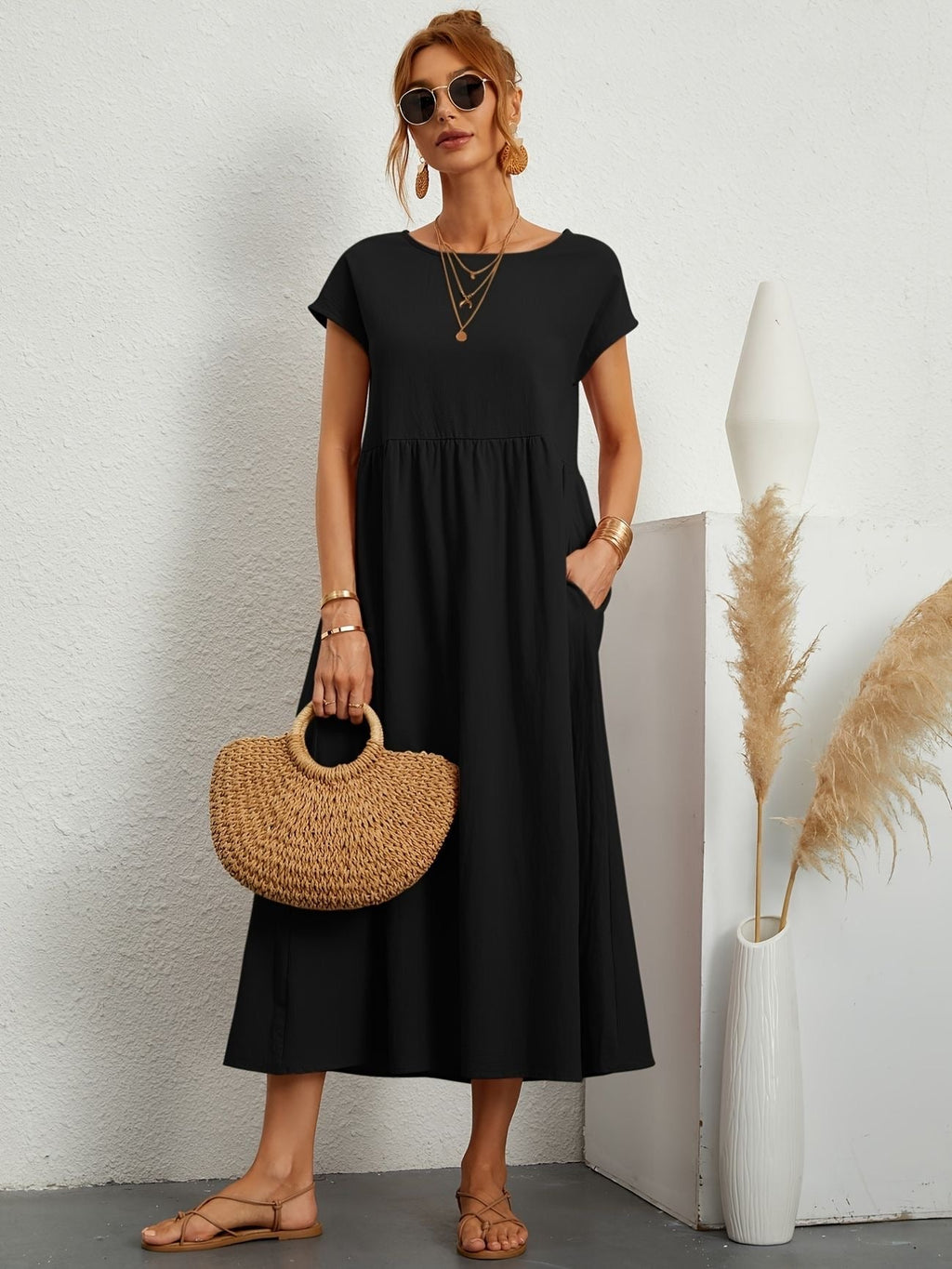Casual elegante vrouwen jurk