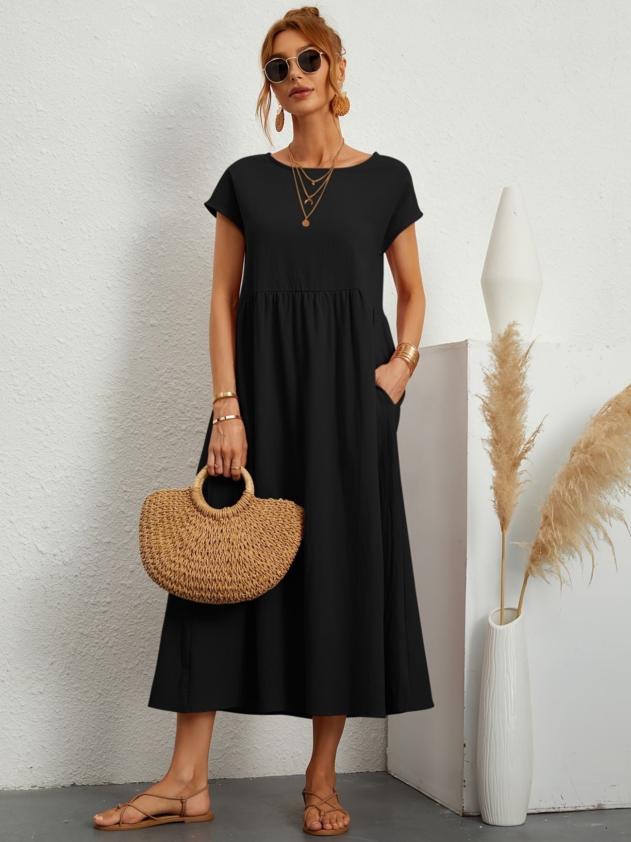 Casual elegante vrouwen jurk