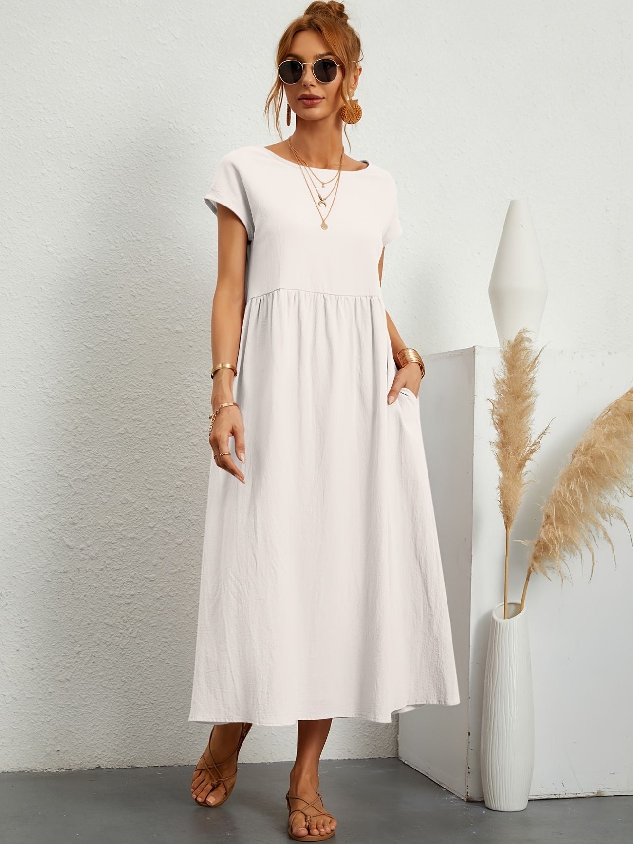 Casual elegante vrouwen jurk