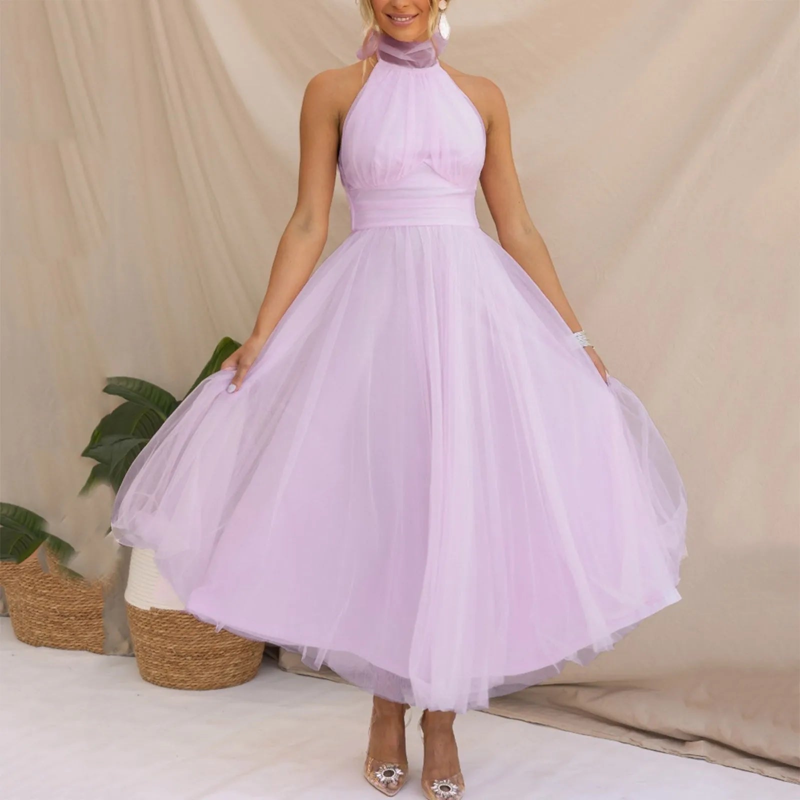 Coraline - Elegante Mouwloze Jurk