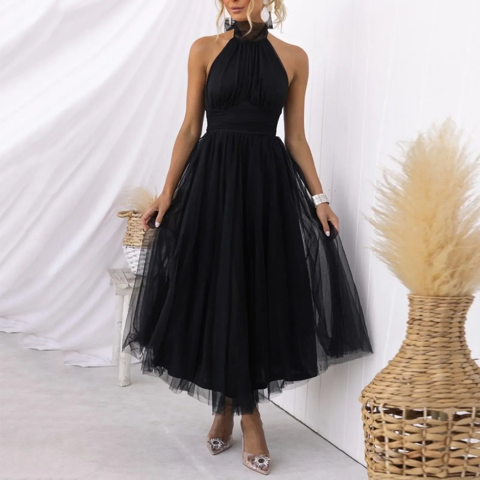 Coraline - Elegante Mouwloze Jurk