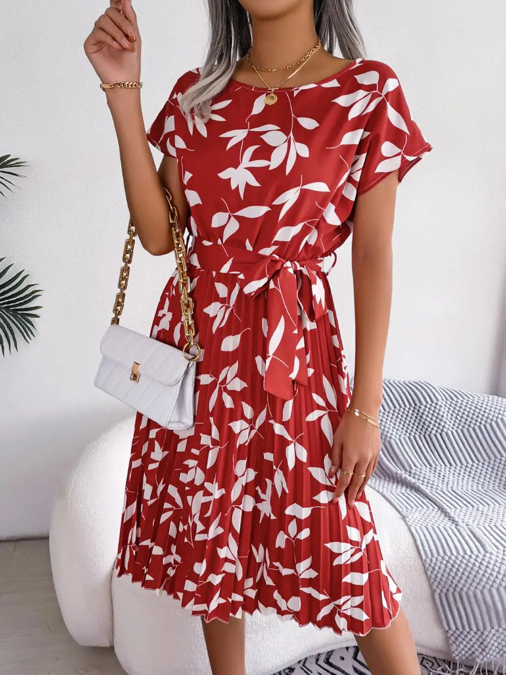 LIVIA - BLADERPRINT JURK