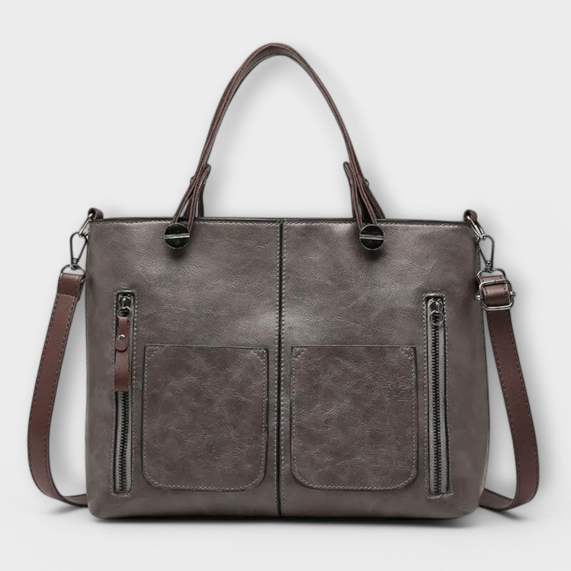 Elegante en Ruime Leren Tas