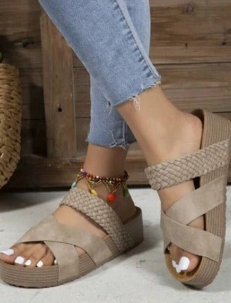 Ledersandalen aus hochwertigem Material 