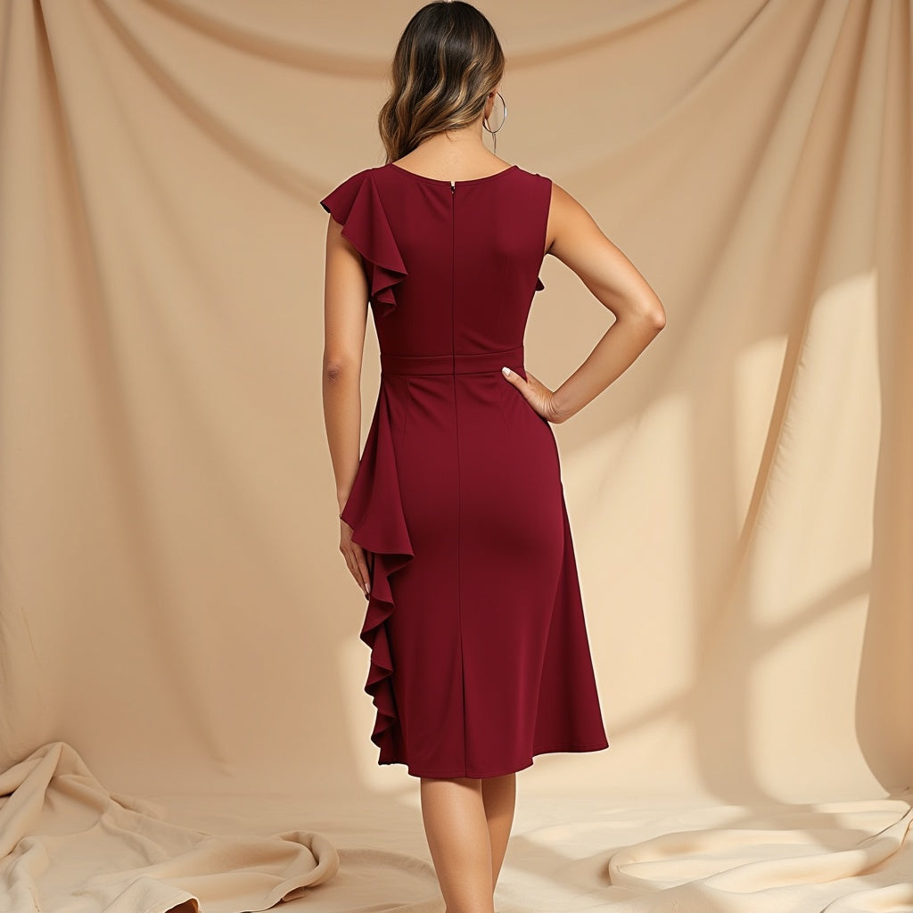 Natasha - Formele Ruches Jurk