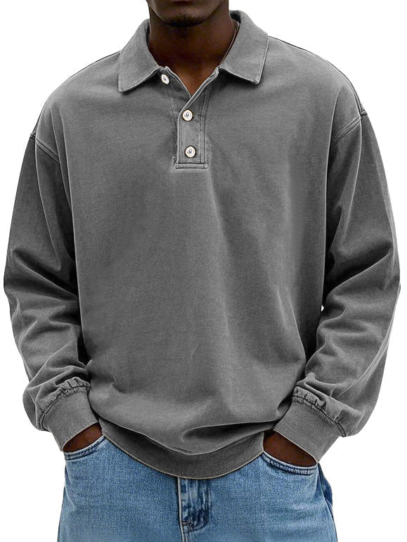 Matteo™ | Herenpolo met lange mouwen