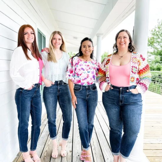 Stretchy Jeans with Tummy Correction 