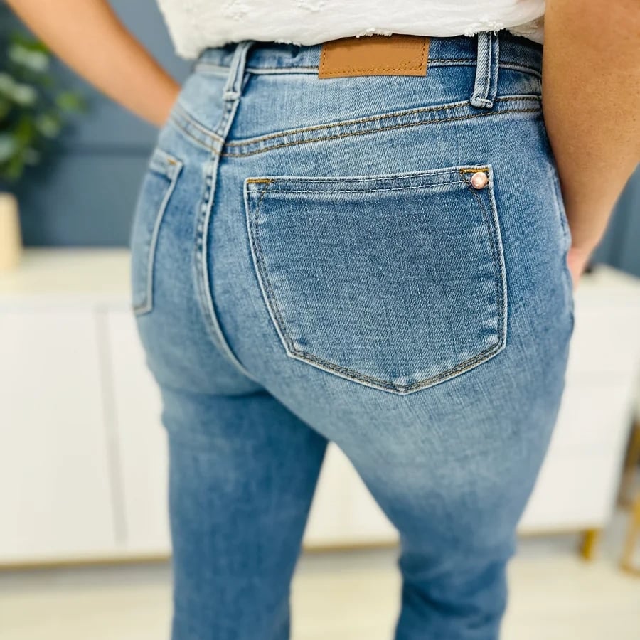 Stretchy Jeans with Tummy Correction 