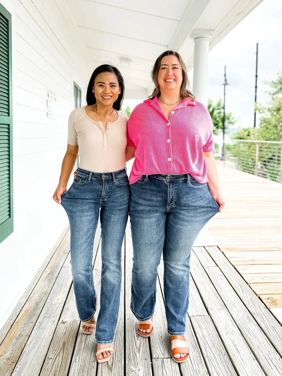 Stretchy Jeans with Tummy Correction 