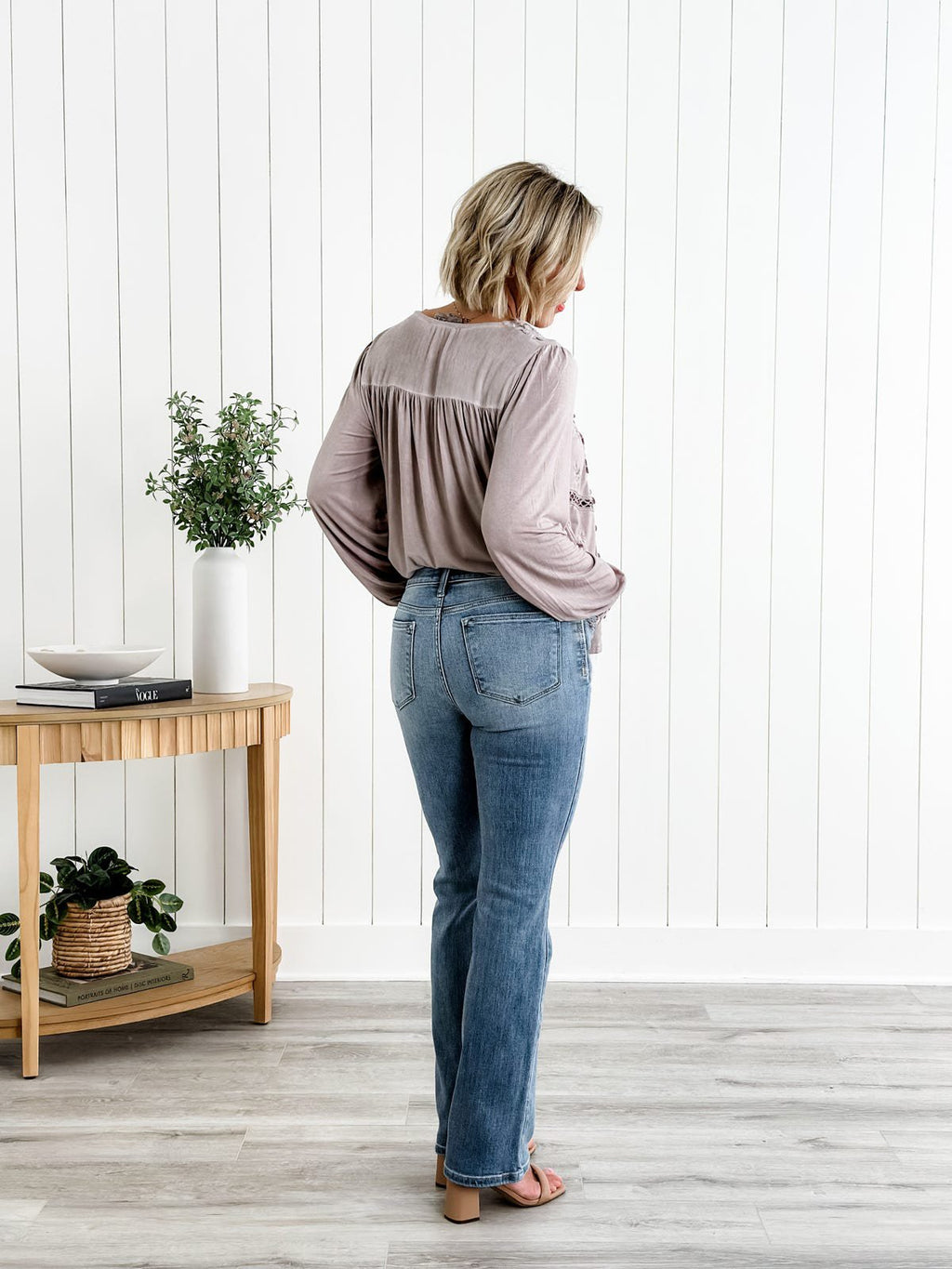 Stretchy Jeans with Tummy Correction 